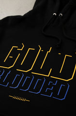 Gold Blooded Eclipse (Men's Black/Royal Hoody)