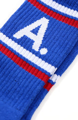 A-Type (Blue/White/Red Socks)