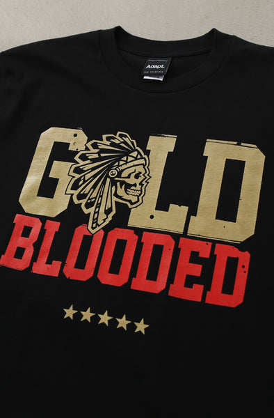 SAVS x Adapt :: Gold Blooded Chiefs (Men's Black/Royal Tee) – Adapt.