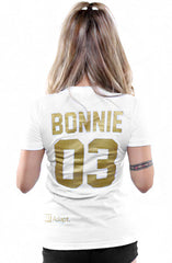 Breezy Excursion X Adapt :: Down To Ride GOLD Edition (Bonnie) (Women's White Tee)