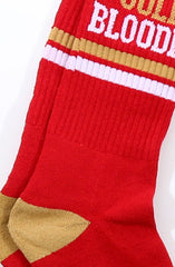 Gold Blooded (Red Socks)