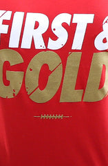 First and Gold (Women's Red Tank Top)