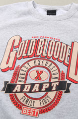 Breezy Excursion X Adapt :: Gold Blooded Breezy (Men's Heather Crewneck Sweatshirt)