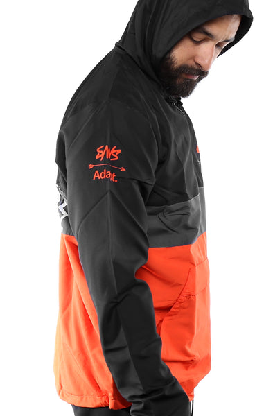 SAVS X Adapt :: State of Mind (Men's Black/Orange Anorak Jacket