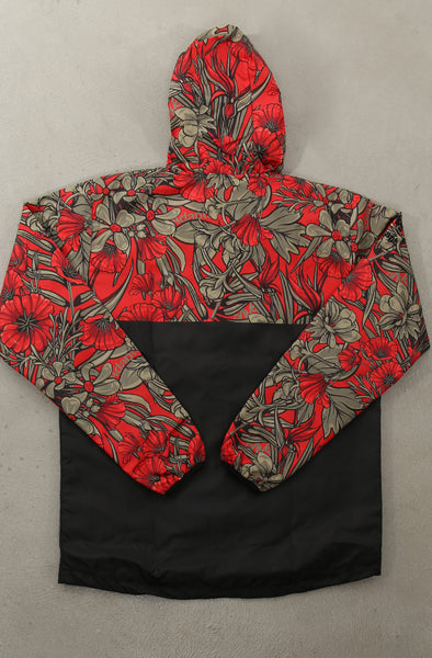 SAVS X Adapt :: Gold Blooded Floral (Men's Black/Red Full-Zip