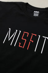 Misfit II (Men's Black/Blood Orange A1 Tee)