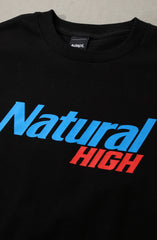 Natural High (Men's Black/Red Tee)