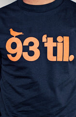 Hieroglyphics X Adapt :: 93 'til (Men's Black/Orange Tee)