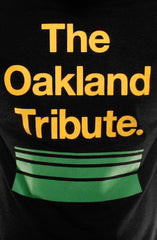 The Oakland Tribute (Men's Black Tee)