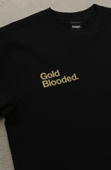 Gold Blooded Low Pro (Men's Black Tee)