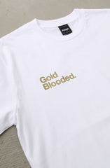 Gold Blooded Low Pro (Men's White Tee)