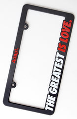Great Love (License Plate Frame)