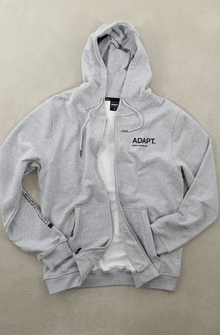Core Principles (Men's A1 Heather Zip Hoody) – Adapt.
