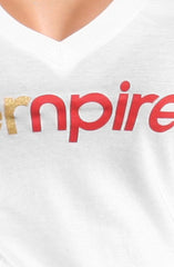 Empire (Women's White V-Neck)