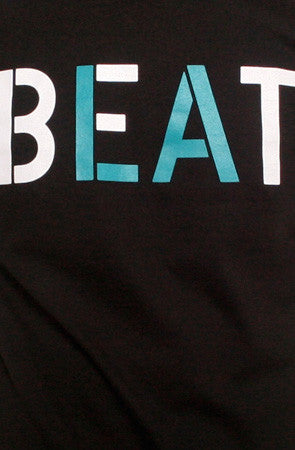 Beat LA (Men's Black/Orange Tee) – Adapt.