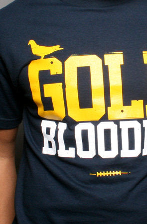 Gold Blooded (Men's Red Tee) – Adapt.