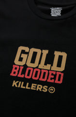 MIGHTYKILLERS X Adapt :: Gold Blooded Killers (Men's Black/Red A1 Tee)