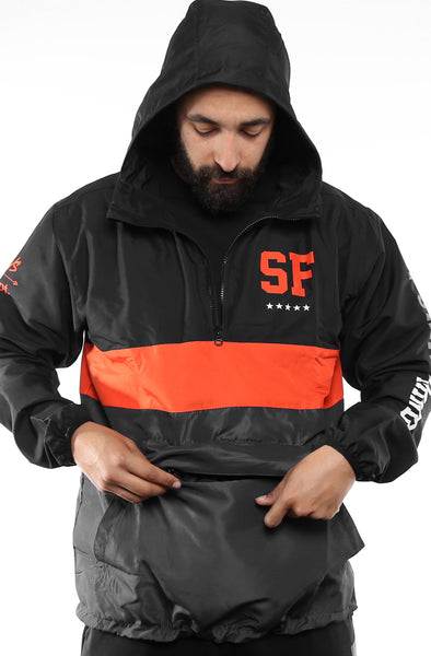 SAVS X Adapt :: State of Mind (Men's Black/Slate Anorak Jacket