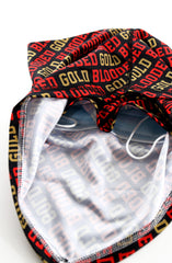 Gold Blooded (Black/Red Face Guard)