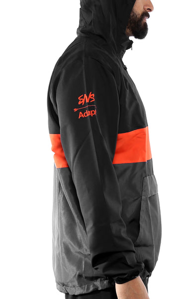 SAVS X Adapt :: State of Mind (Men's Black/Slate Anorak Jacket SAVS X Adapt :: State of Mind (Men's Black/Slate Anorak Jacket