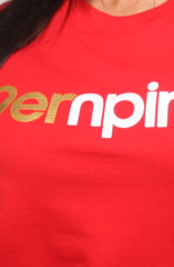 Empire (Women's Red/Gold Crewneck Sweatshirt)