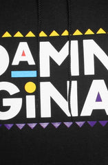 Damn Gina (Men's Black Hoody)