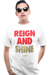 Reign and Shine (Men's White Tee)