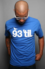 Hieroglyphics X Adapt :: 93 'til (Men's Royal Tee)