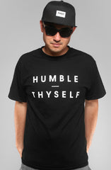 Humble Thyself (Men's Black Tee)