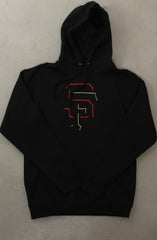 SF Eclipse (Men's Black/Red Hoody)