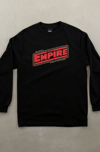 Empire Strike (Men's Black Long Sleeve Tee) – Adapt.
