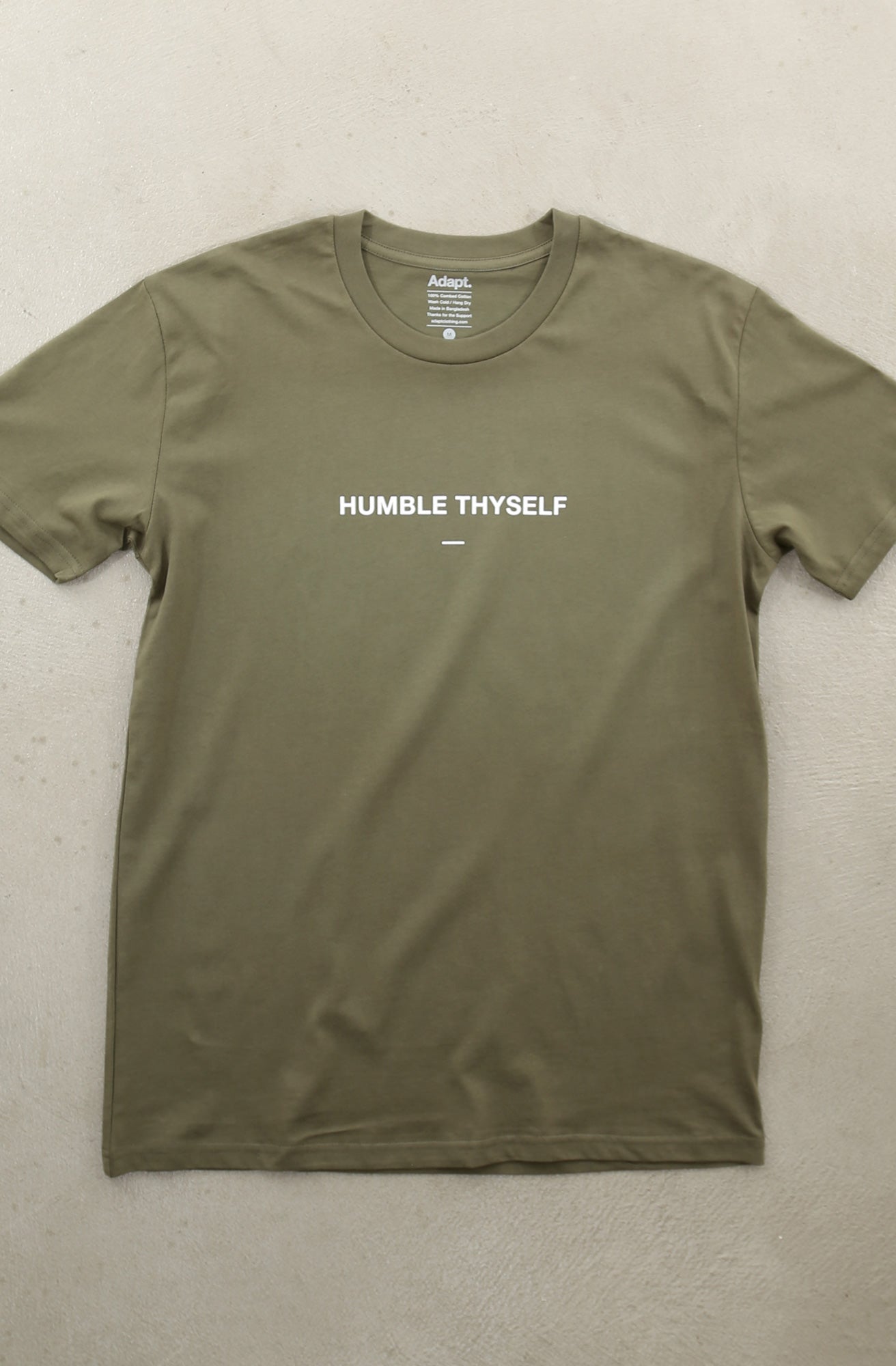 Humble Thyself II (Men's Army A1 Tee)