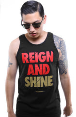 Reign and Shine (Men's Black Tank)