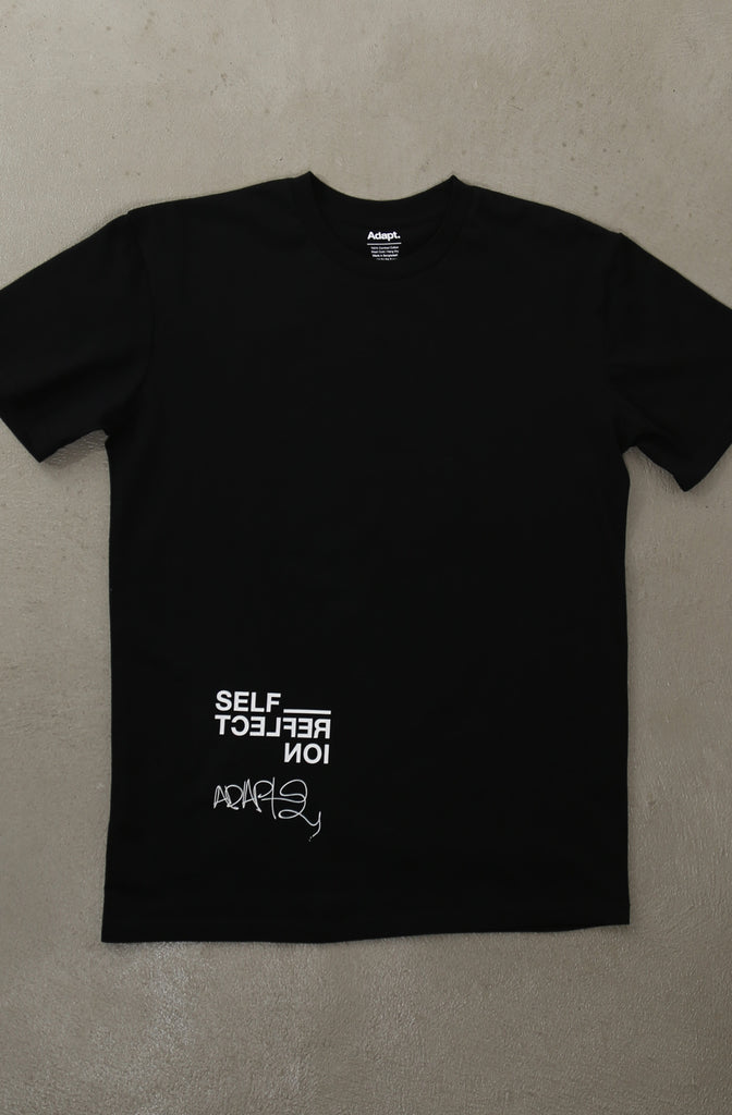 Self Reflect (Men's Black A1 Tee)