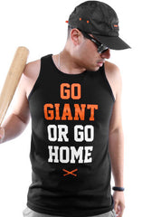 Go Giant (Men's Black Tank)