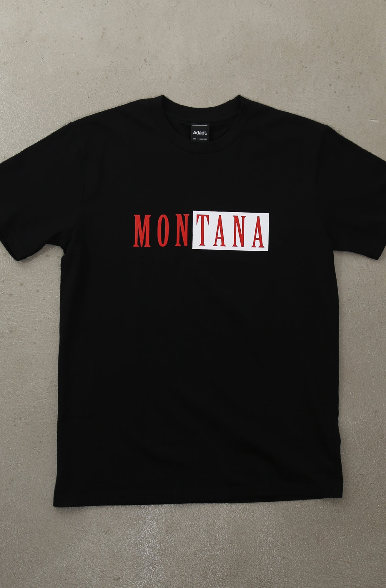 Montana (Men's Black Tee)