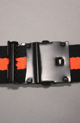 Fully Laced x Adapt :: Black and Orange (Scout Belt)