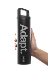 MiiR x Adapt :: Strata (Black 20 oz Wide-Mouth Bottle)