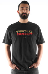 Ppolo Sport (Men's Black Tee)