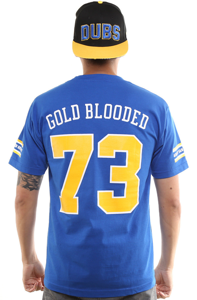 LAST CALL - Gold Blooded Royalty :: 73 (Men's Royal Tee)