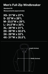 SF City (Men's Black/Orange Full-Zip Jacket)