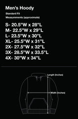 Cold Blooded RPM (Men's Black Hoody)