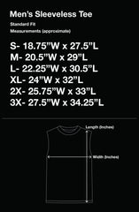 Gold Blooded (Men's Black/Red Sleeveless Tee)