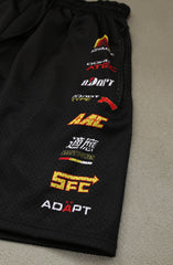 Adapt Motorsports (Men's Black Mesh Shorts)