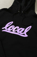 Local II (Men's Black/Violet Hoody)