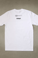 Deltron x Adapt :: Demise (Men's White Tee)