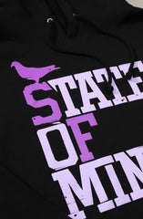 State of Mind (Men's Black/Violet Hoody)