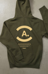 Higher Education (Men's Army Hoody)