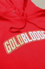 Gold Blooded Arc (Men's Red Hoody)