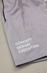 Core Principles (Men's Silver Mesh Shorts)